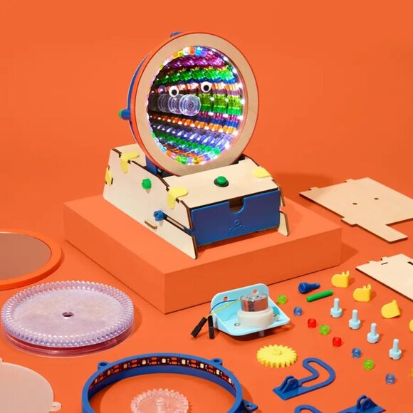 NEW KiwiCo Light-Up Infinity Mirror Tinker STEAM Crate age 9+ - Picture 1 of 8